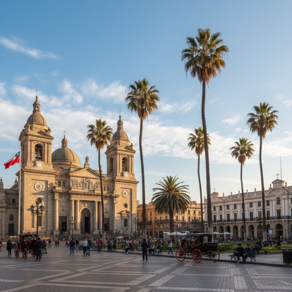 Plaza de Armas de Santiago